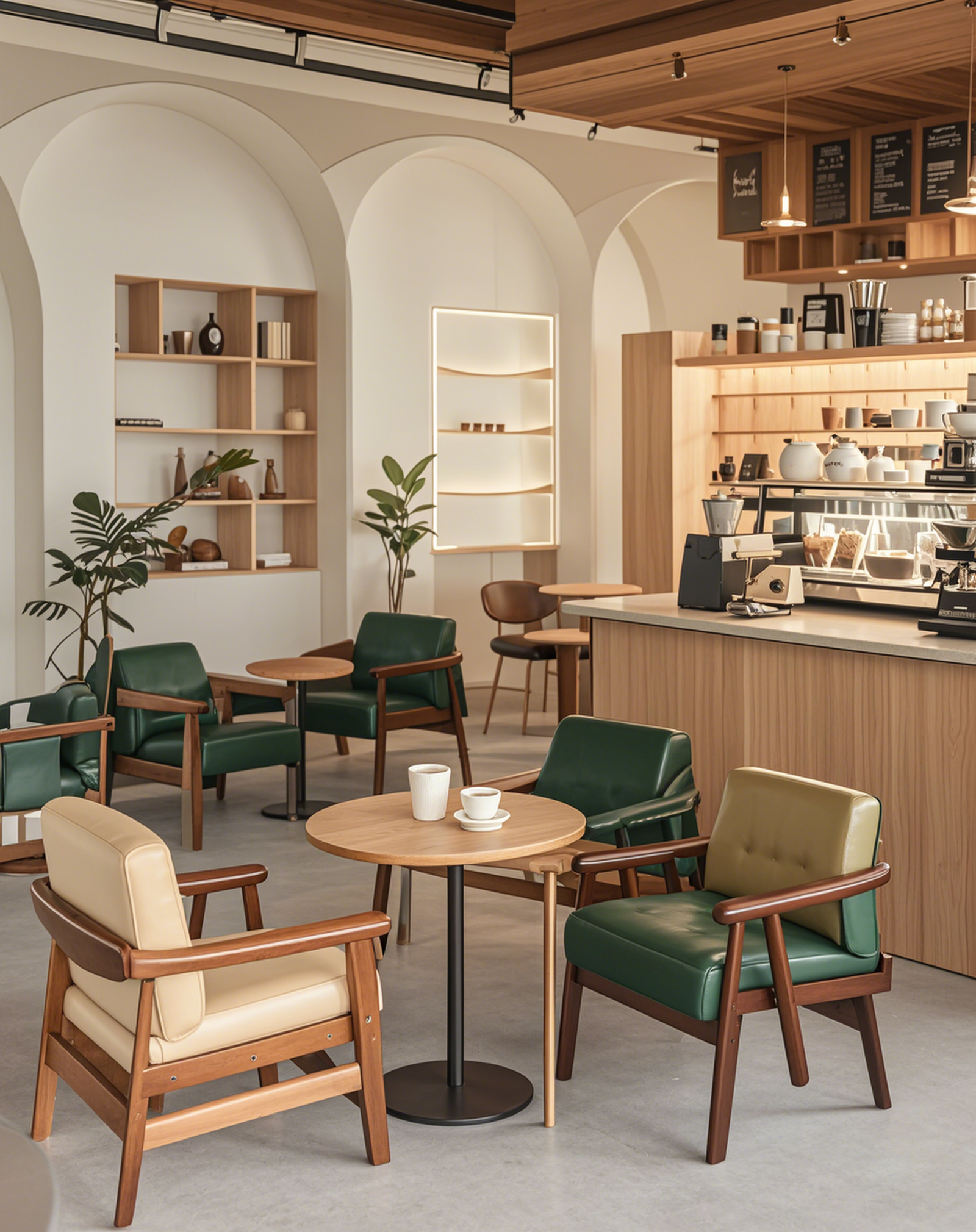 Scientifically designed booth seating Scientifically designed booth seating