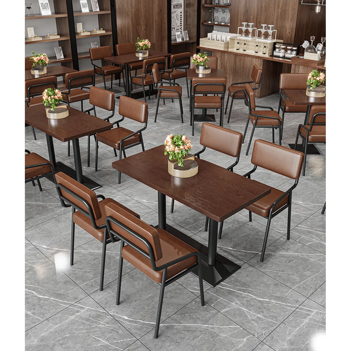 Upholstered Dining Room Wrought Iron Armchair6 Upholstered Dining Room Wrought Iron Armchair6