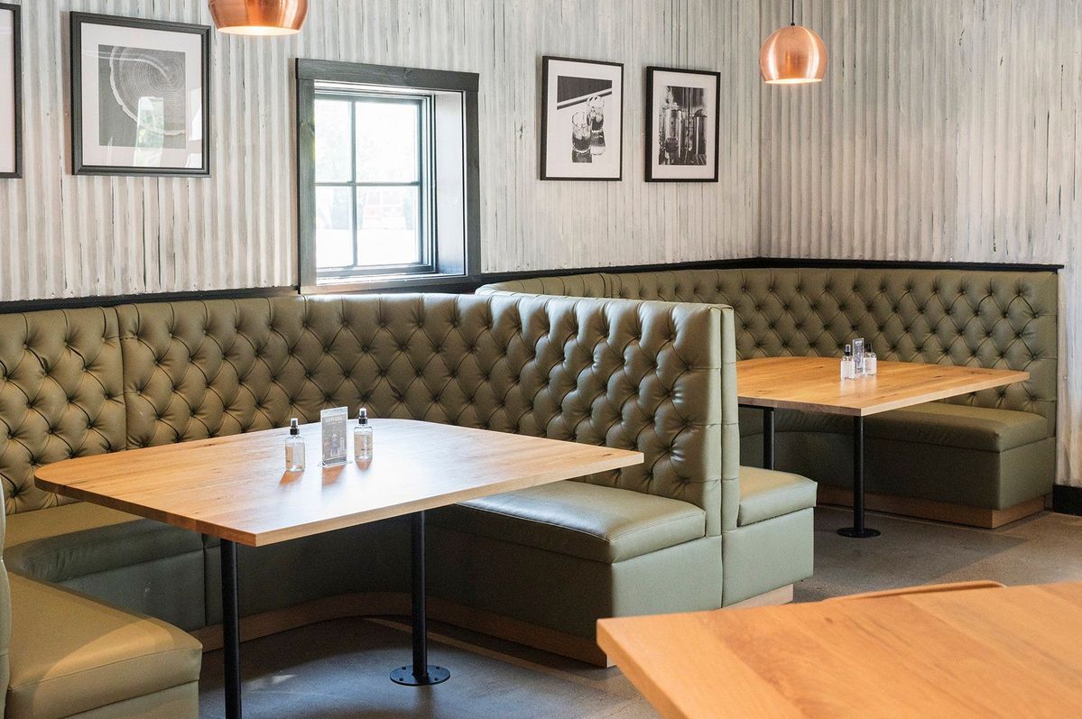 U-shaped Restaurant Booths2 U-shaped Restaurant Booths2