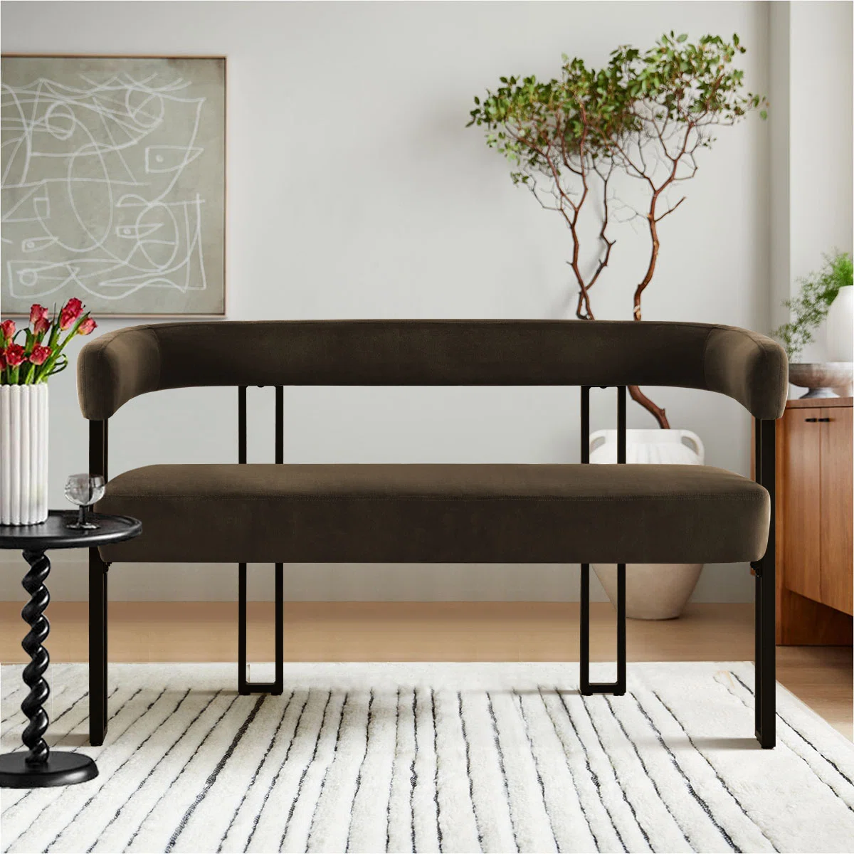 Upholstered Frame Arm Loveseat10 Upholstered Frame Arm Loveseat10