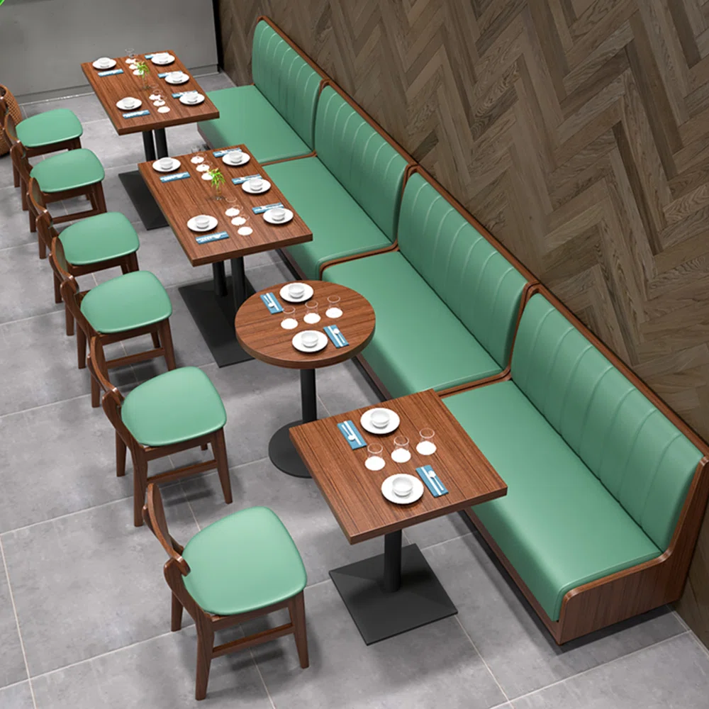Simple Casual Restaurant Cafe Upholstered Benches2 Simple Casual Restaurant Cafe Upholstered Benches2