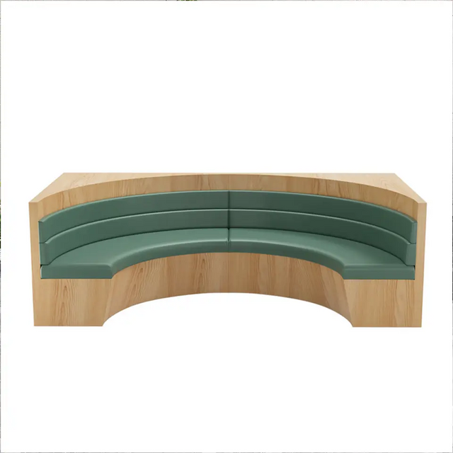 Semi-Circular Restaurant Booths