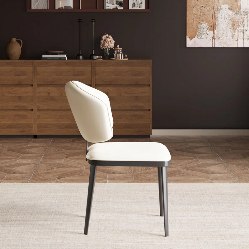 Modern Faux Leather Dining Chairs