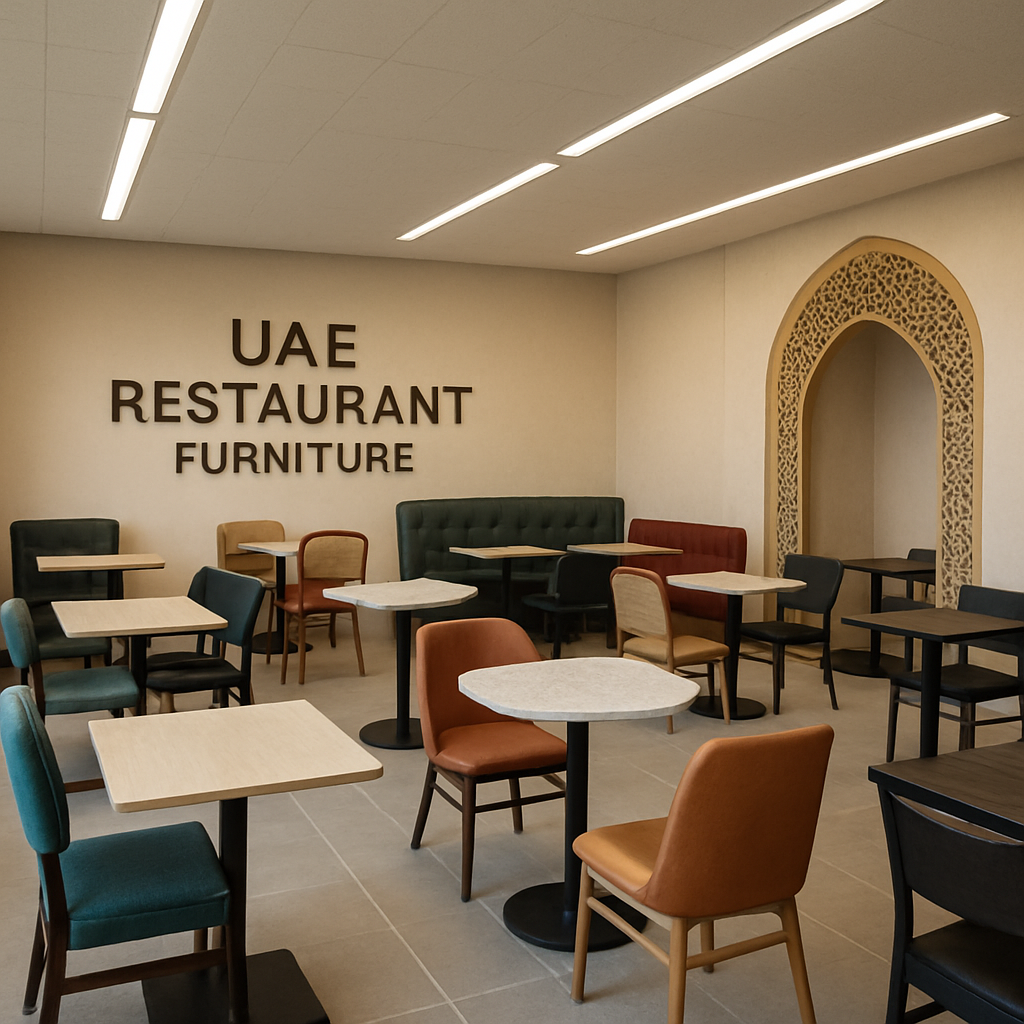 UAE restaurant furniture showroom