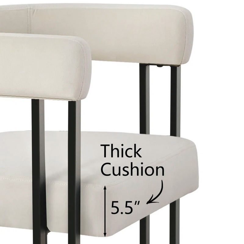 Faux Leather Dining Arm Chair