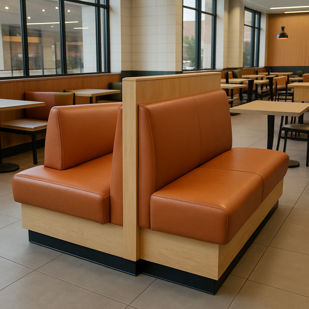 Double Row Restaurant Booths (3)