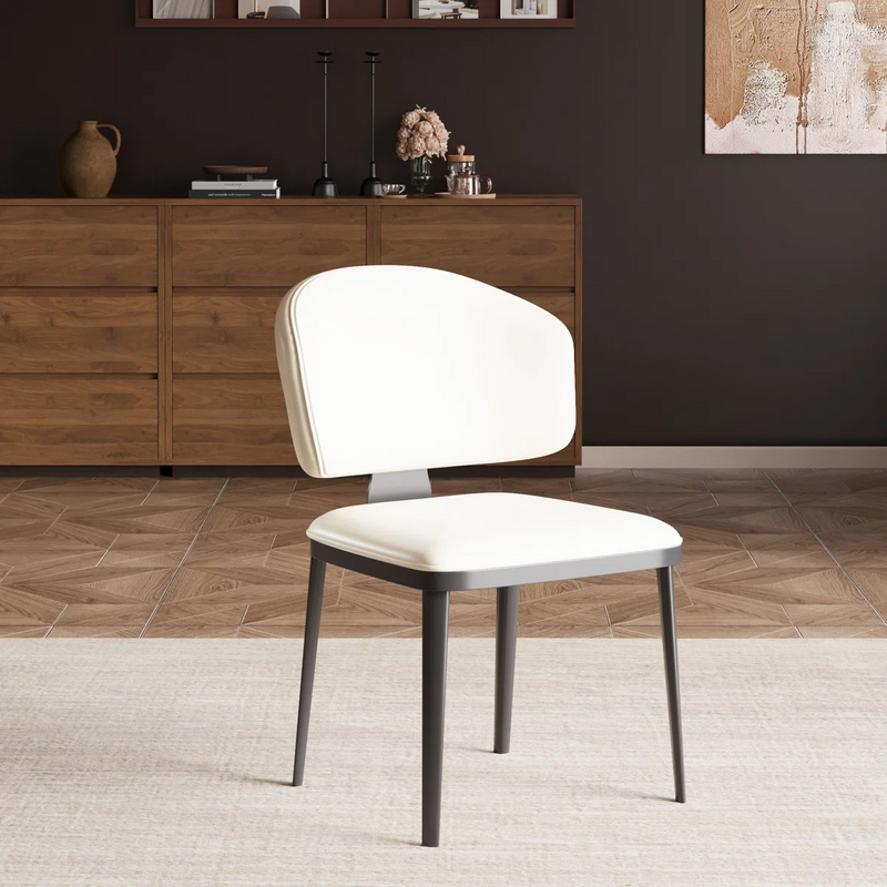 Modern Faux Leather Dining Chairs