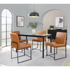 High Back Upholstered Dining Chair