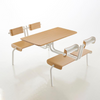 School cafeteria table and chair sets-2