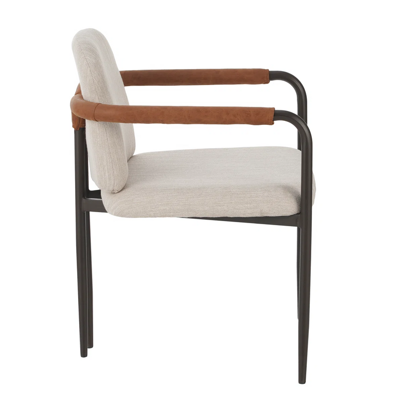 Denver Modern Dining Chairs With Iron Frame