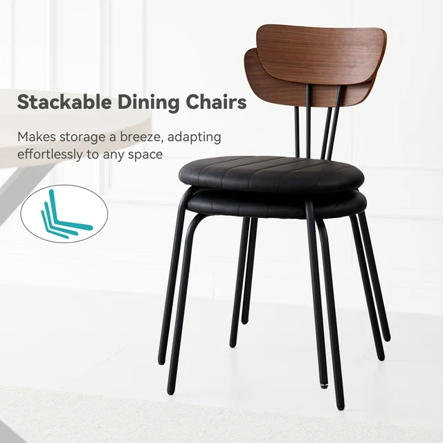 Modern Stackable Dining Chairs