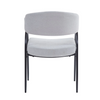 Upholstered Dining Chairs with Metal Legs