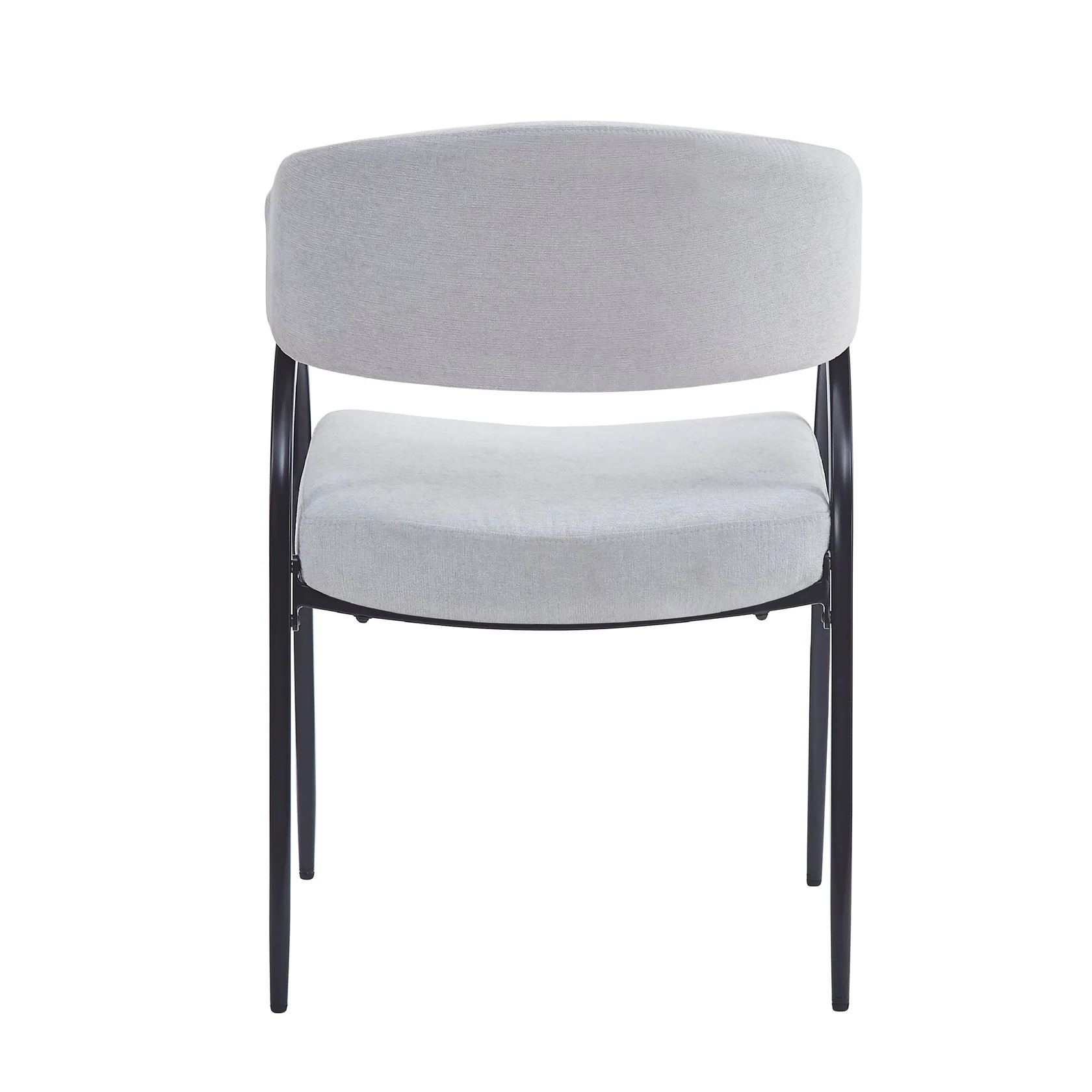 Upholstered Dining Chairs with Metal Legs
