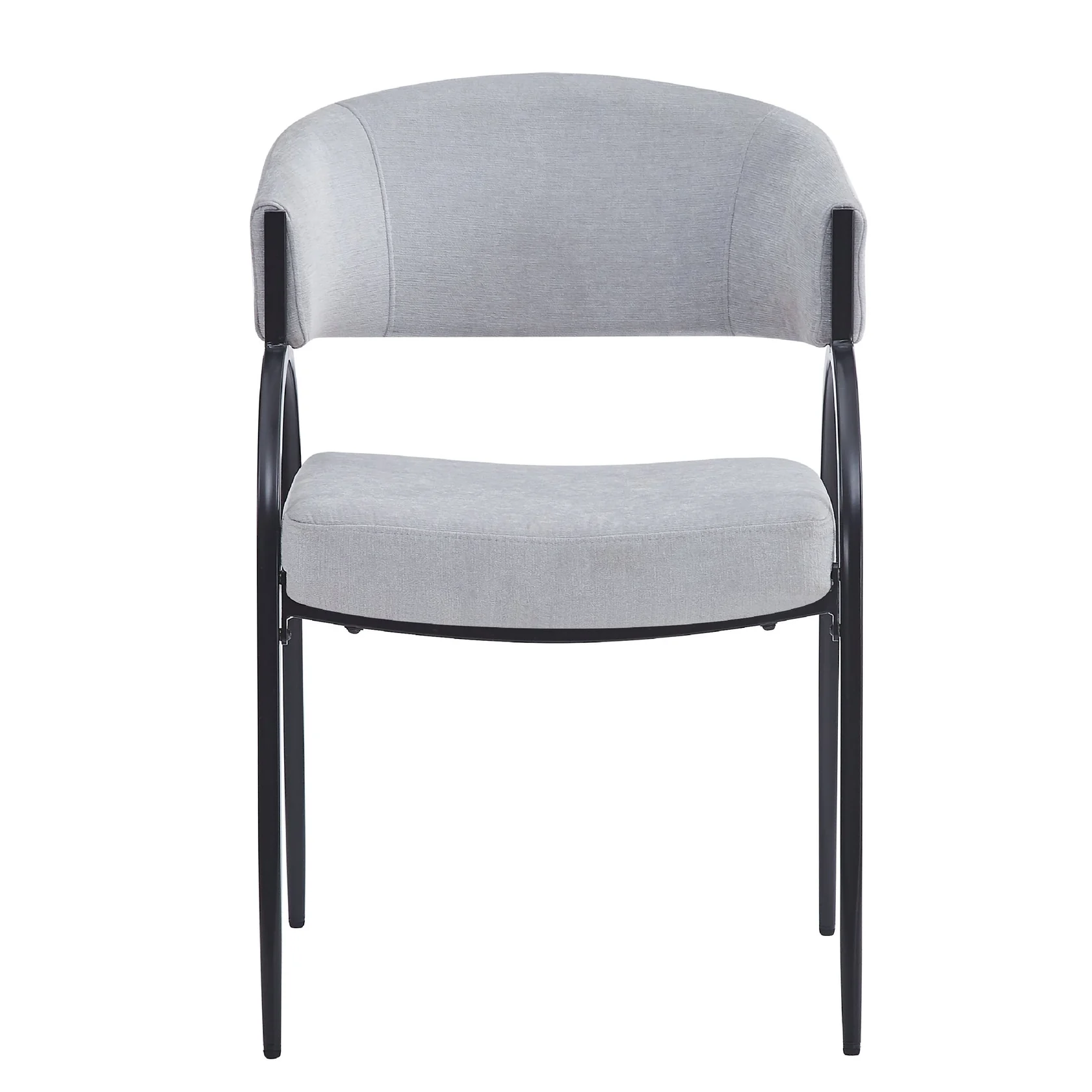 Upholstered Dining Chairs with Metal Legs