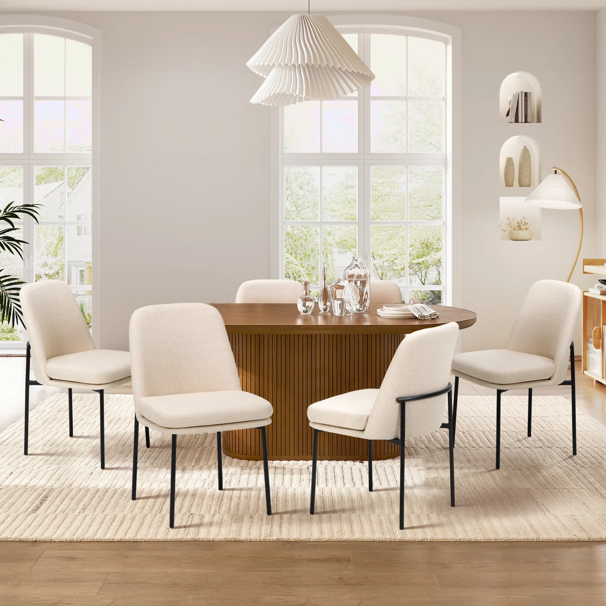 Upholstered Parsons Side Chair Dining Chair5