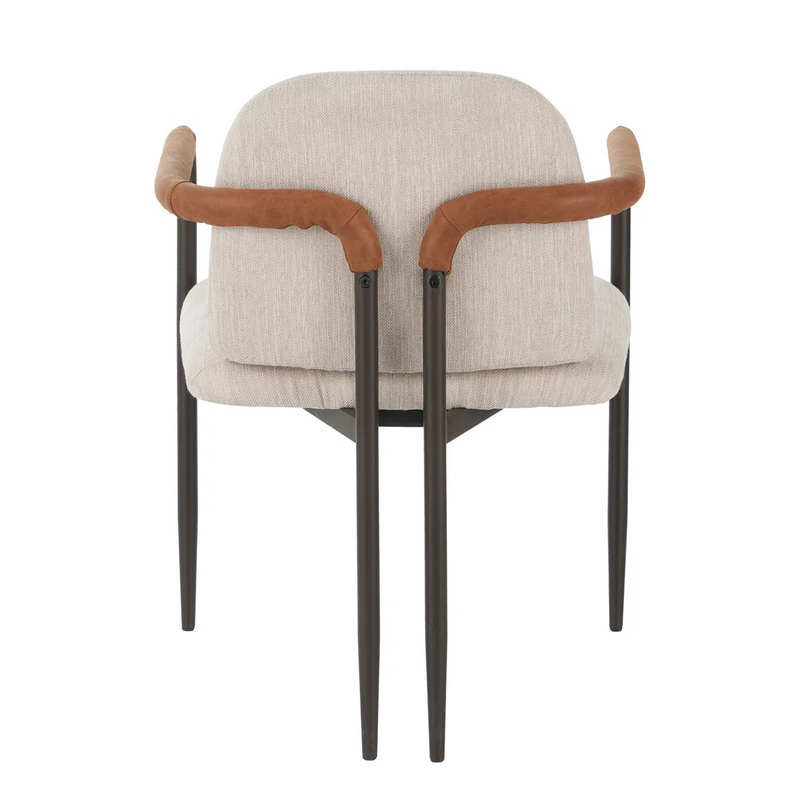 Denver Modern Dining Chairs With Iron Frame