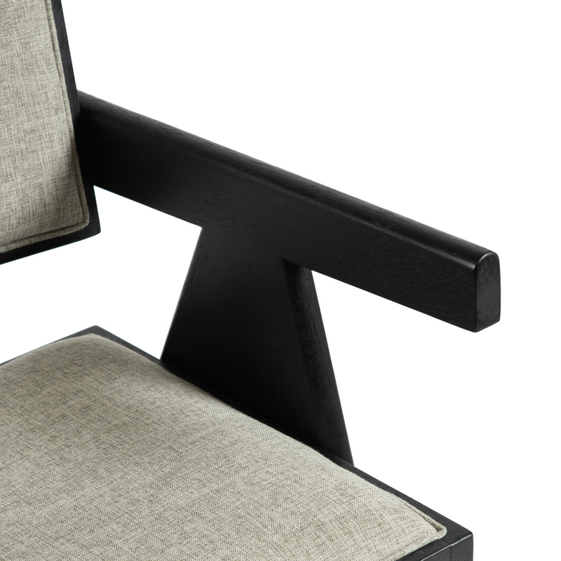 Modern Indoor Solid Wood Arm Chairs