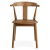 Saki Dining Chair - Smoked Oak