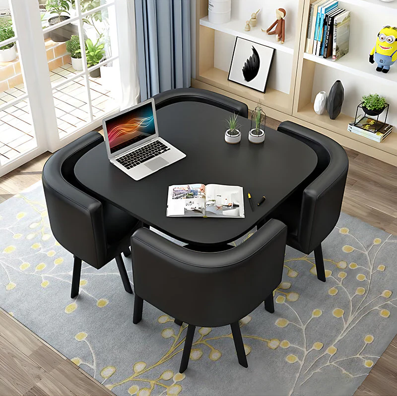 Modern minimalist style small dining table-4