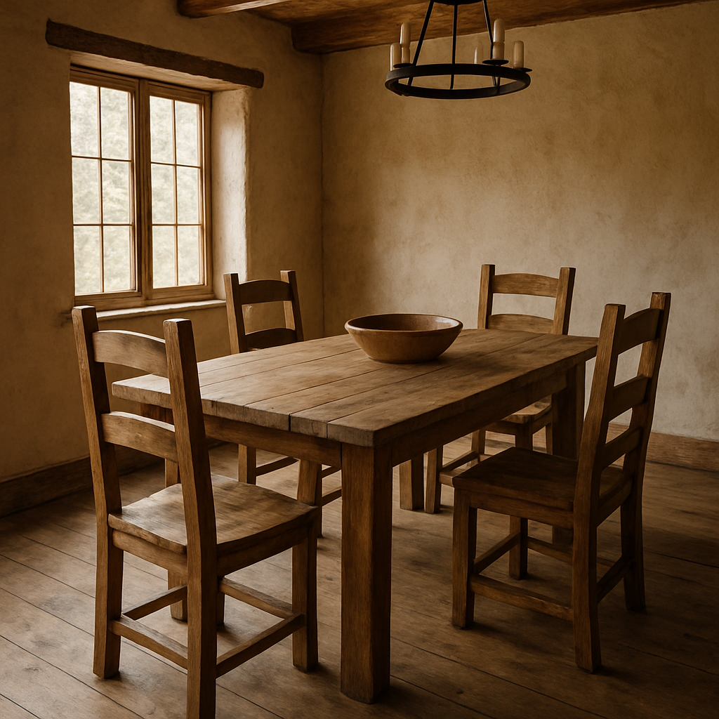 Different dining table materials and their characteristics