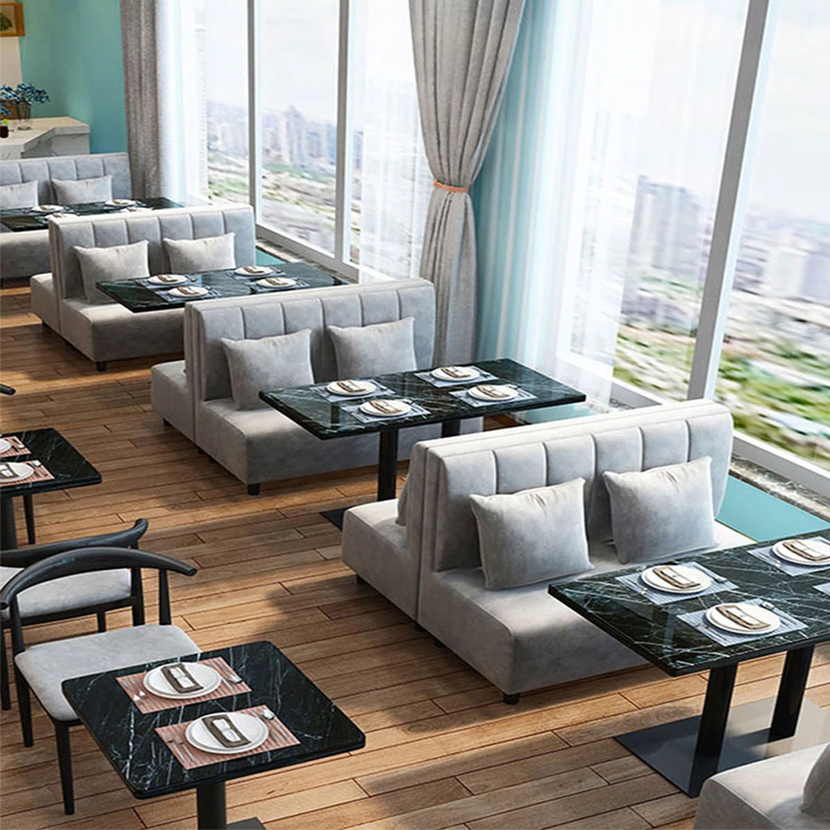 Faux Leather Upholstered Bench