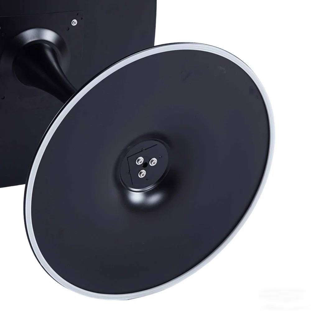 Tulip Base Black Square Table