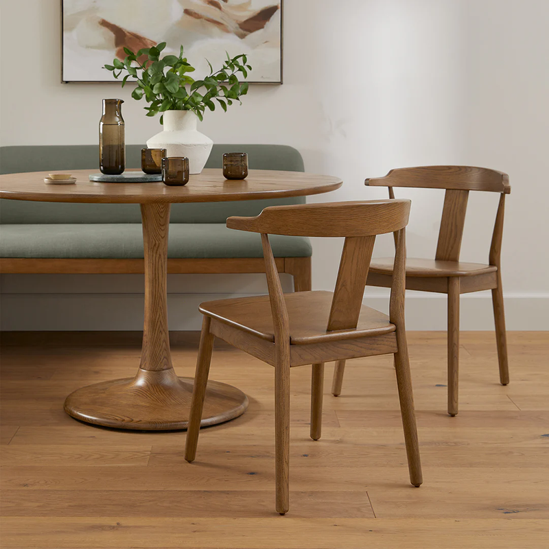 Saki Dining Chair - Smoked Oak