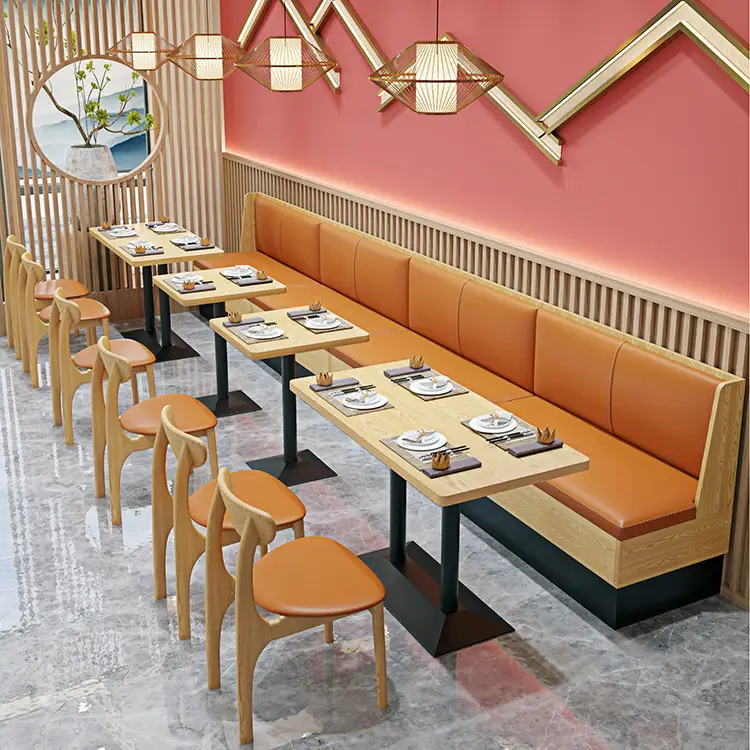 Single Row Restaurant Booths1