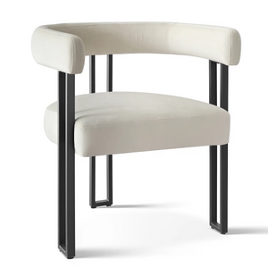 Faux Leather Dining Arm Chair