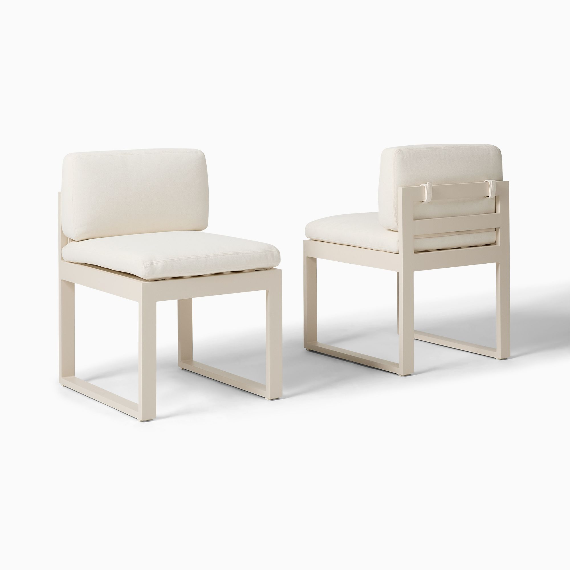 Outdoor or Indoor Side Dining Chair Cushion Covers