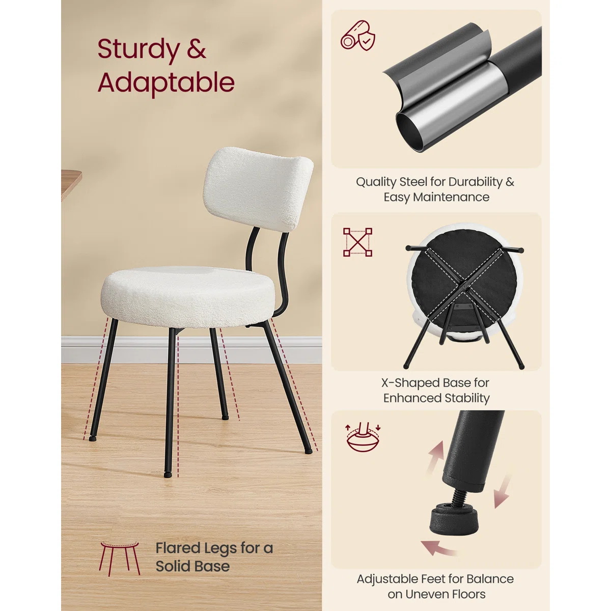 Modern Upholstered Dining Room Chairs