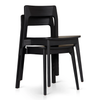 Stackable Dining Chair - Black