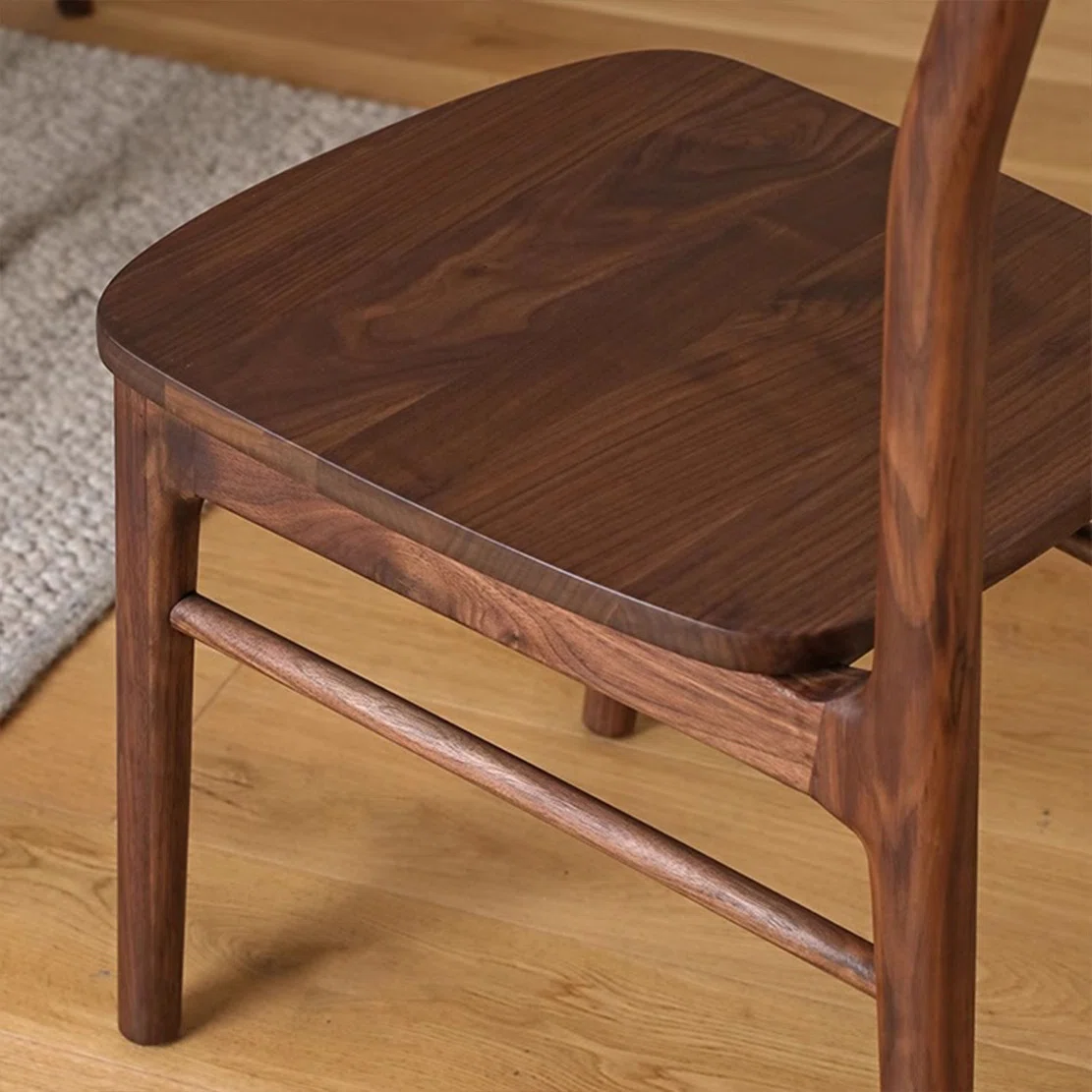 Solid wood table and chair set