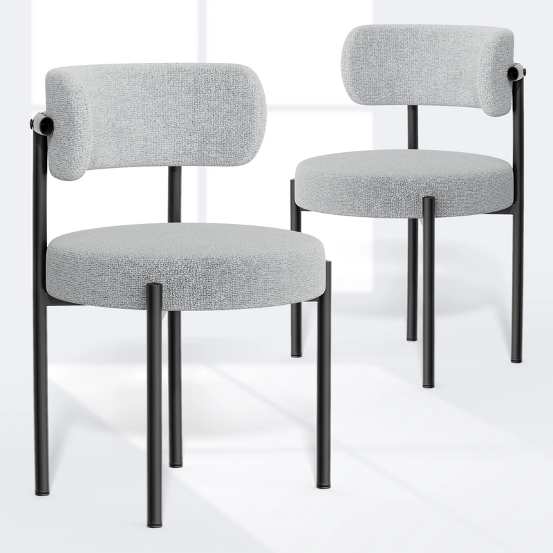 Modern Medieval Metal Dining Chairs