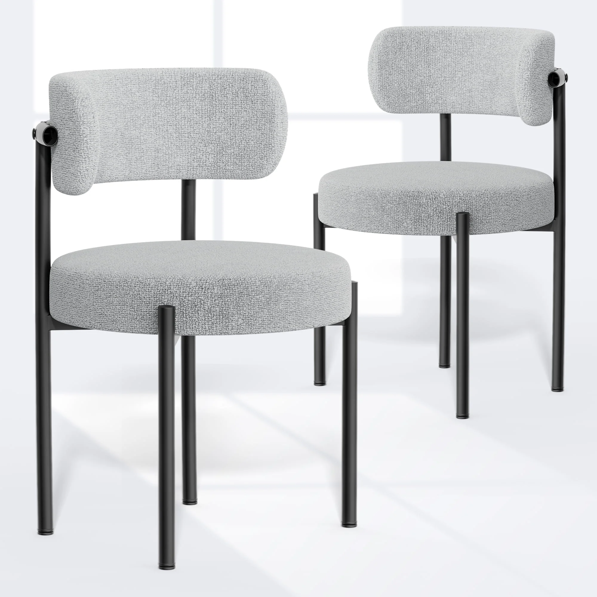 Modern Medieval Metal Dining Chairs