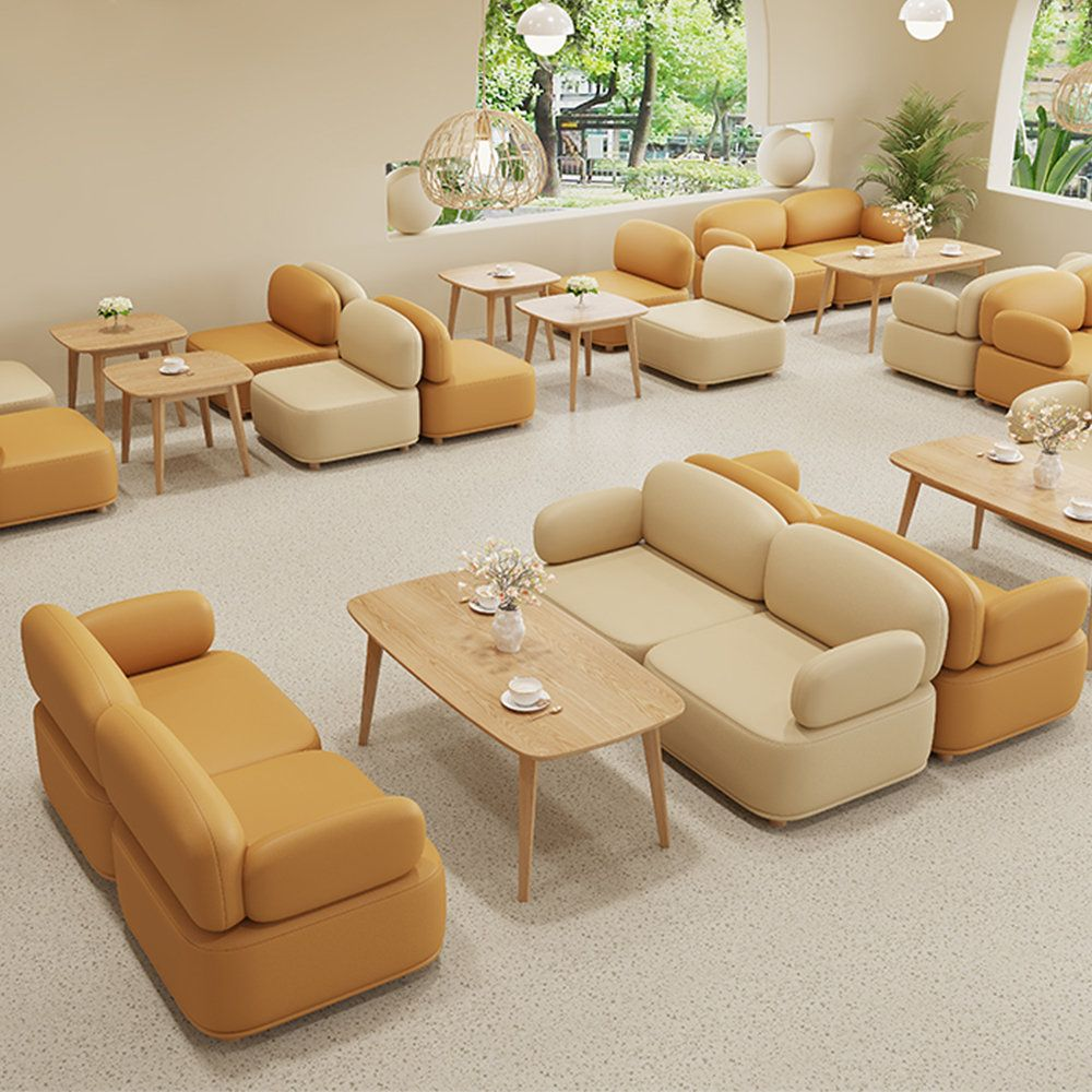 Different styles of folding tables and chairs