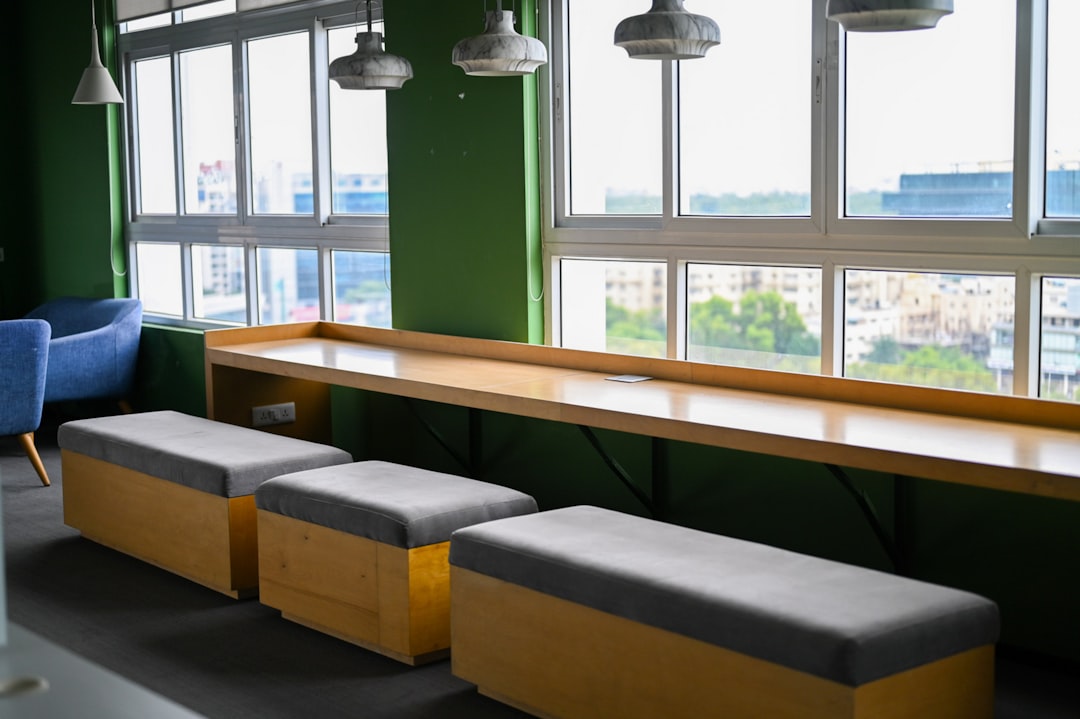 hospital dining area with booth seating