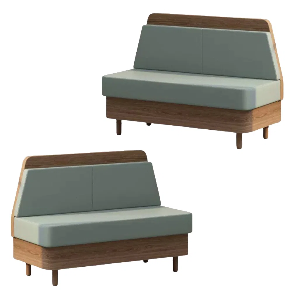 Modern Light Luxury High-end Restaurant Bench