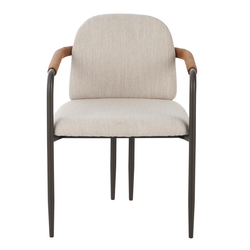 Denver Modern Dining Chairs With Iron Frame