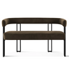 Upholstered Frame Arm Loveseat