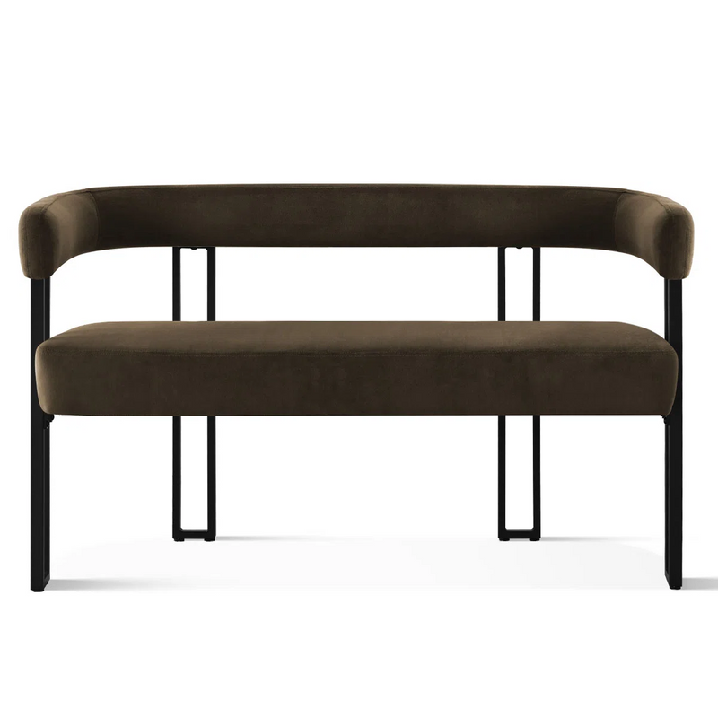 Upholstered Frame Arm Loveseat