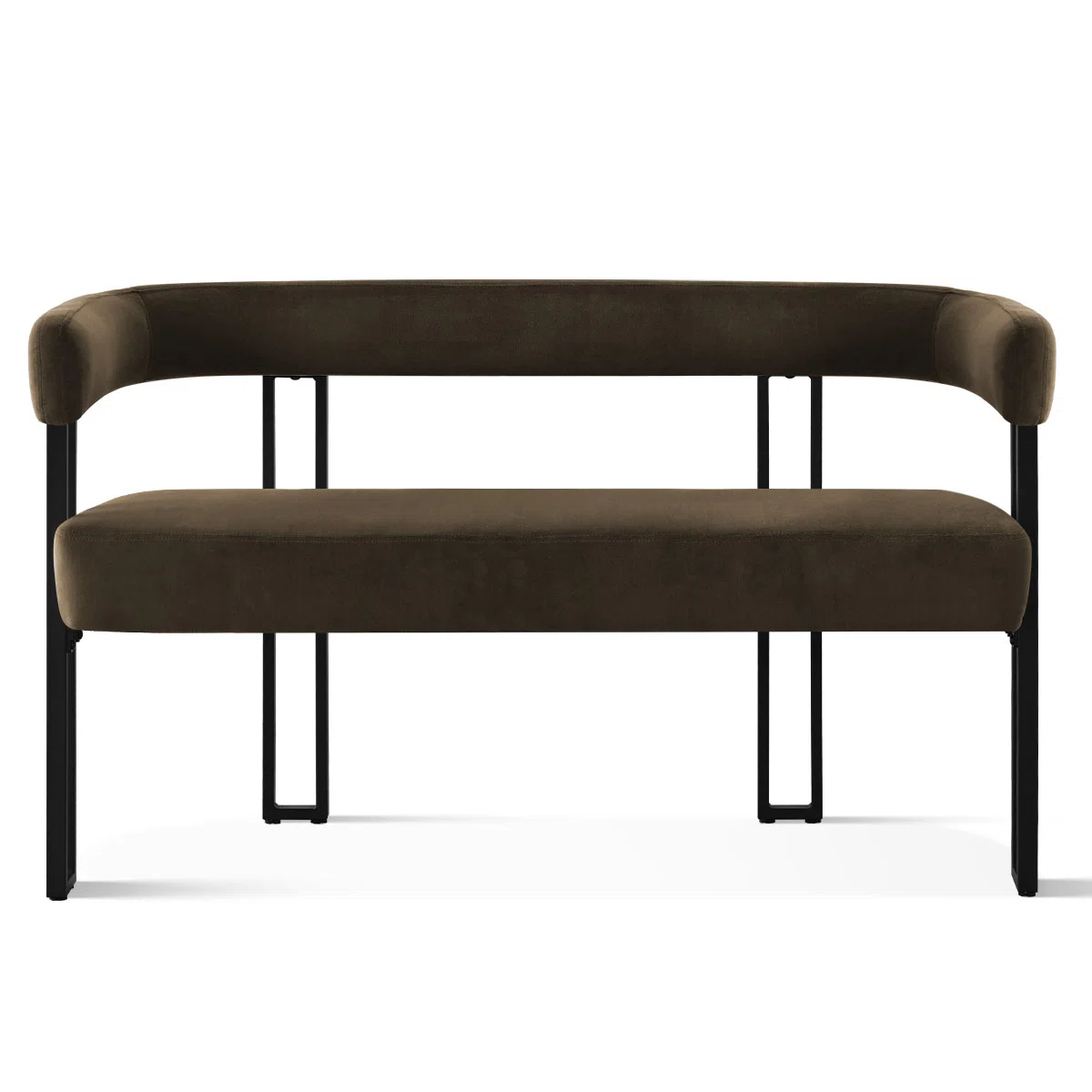 Upholstered Frame Arm Loveseat