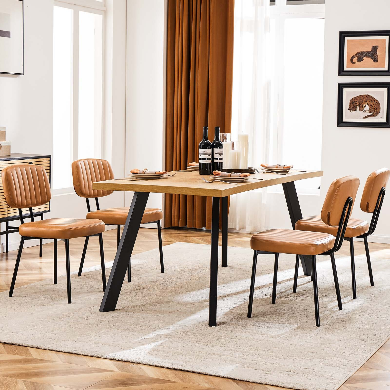 Mid Century Modern Dining Chairs2