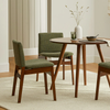 Nosh Dining Chair - Walnut And Hemlock Green