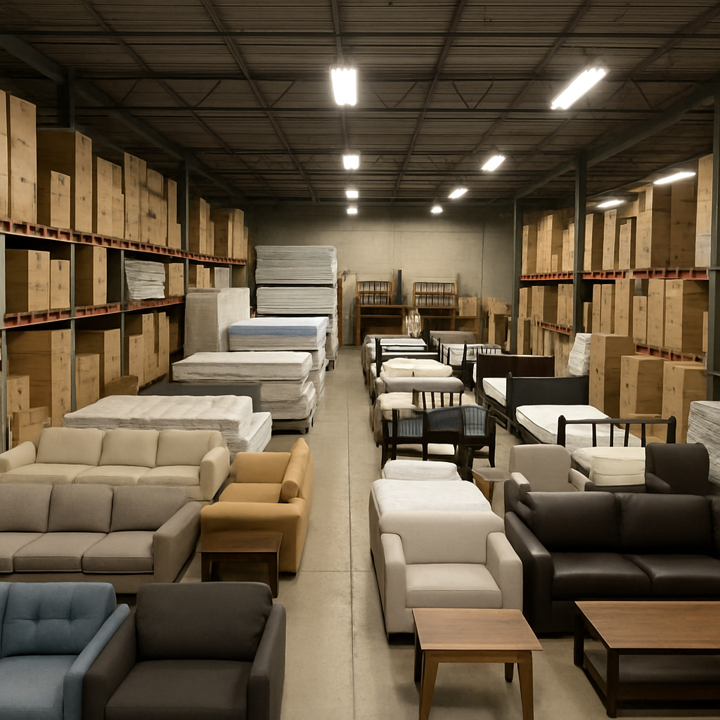 Wholesale furniture warehouse