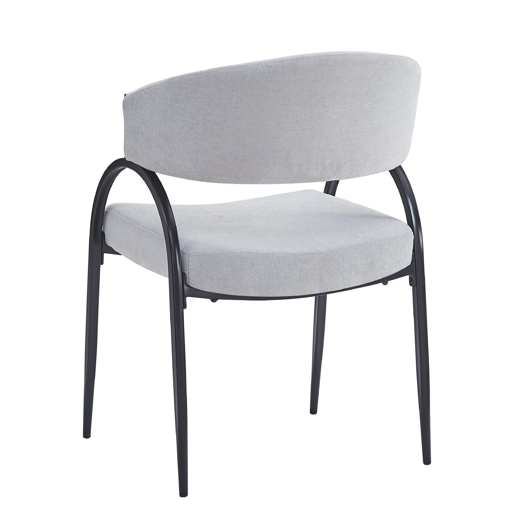 Upholstered Dining Chairs with Metal Legs