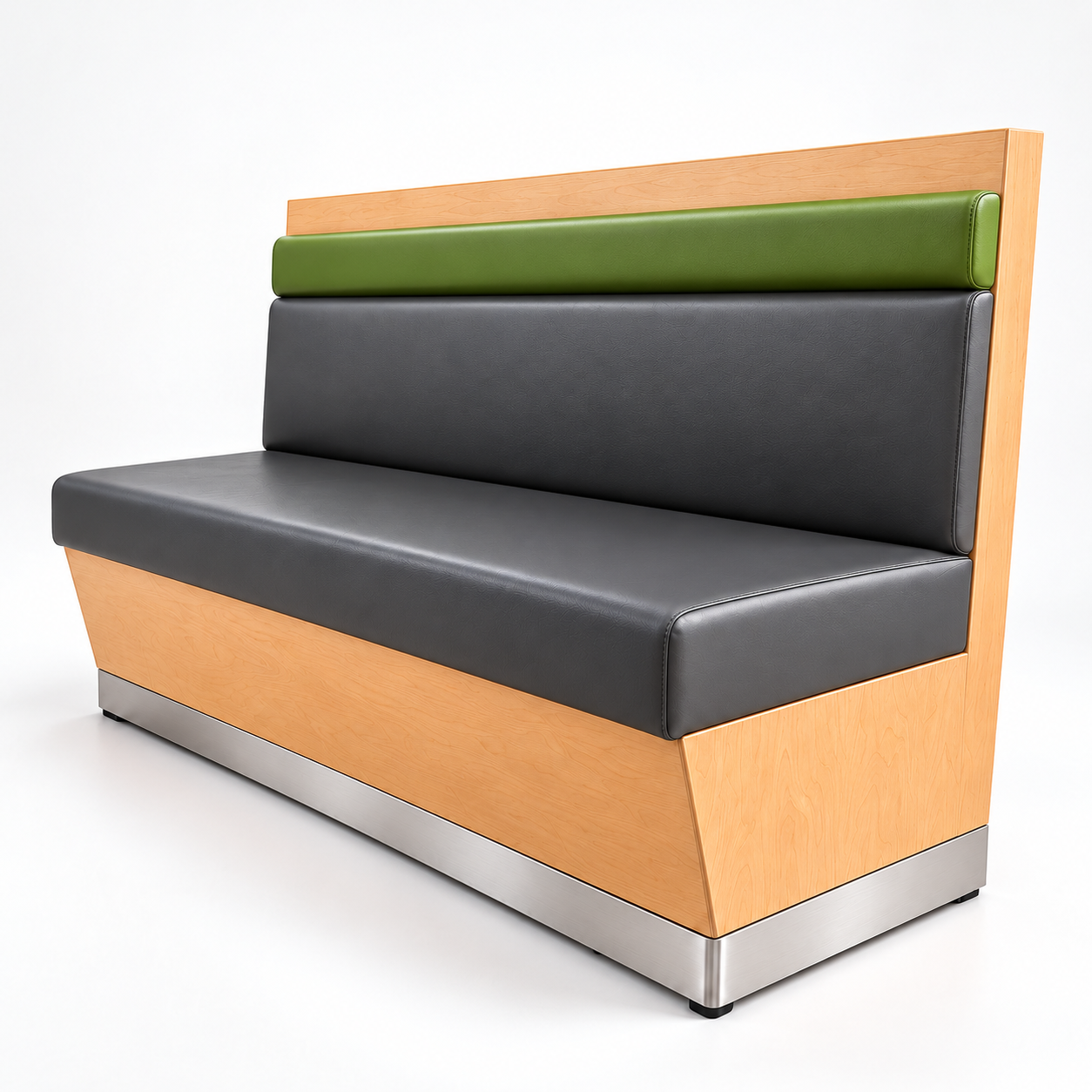 Single Row Restaurant Booths | Commercial Wall Booth Seating 