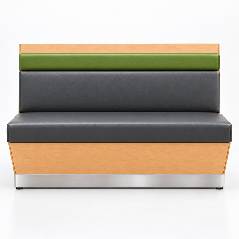 Single Row Restaurant Booths | Commercial Wall Booth Seating 